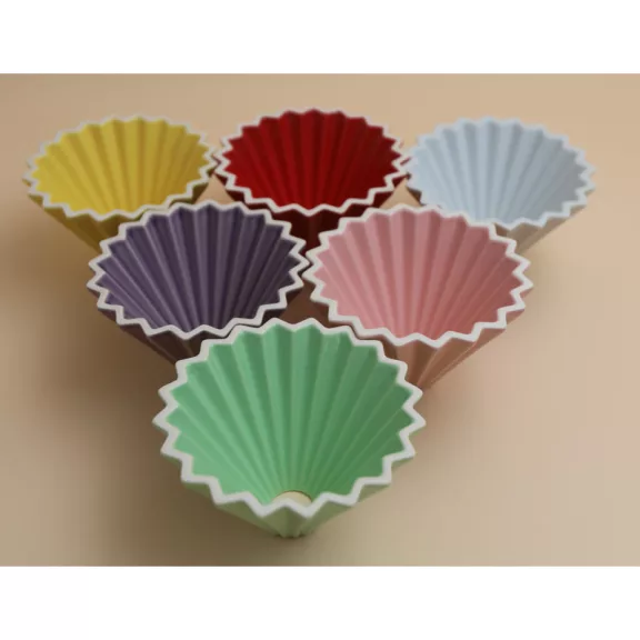 6pcs AVX-CDC001--2 Personal Ceramic Dripper+Wooden Holder
