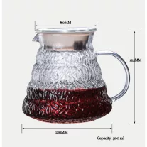 AVX RIO V60 Glass Coffee Jug  A-580ml