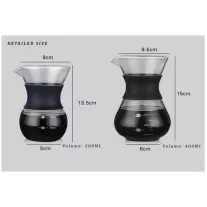 AVX RIO V60 Glass Coffee Jug E-200ml