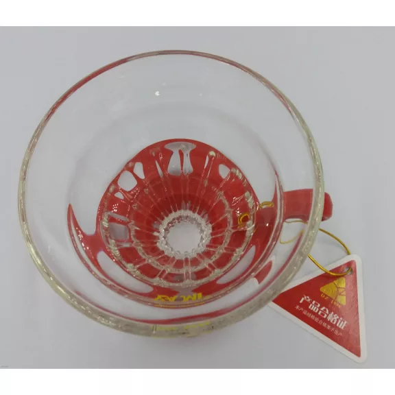 Yami V60-02 Glass Dripper Red