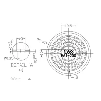 AVX E61-200 Precision Shower