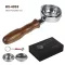 AVX 4093 AVX-Lelit 68/58mm Bottomless Portafilter Set Redwood Handle
