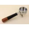 E61-58 AVX-Lelit-E61 58mm Portafilter with Alu+Redwood Handle  +16g Precision filter basket