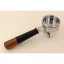 E61-58 AVX-Lelit-E61 58mm Portafilter with Alu+Redwood Handle  +16g Precision filter basket