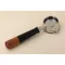 E61-58BL AVX-Lelit-E61 58mm Bottomless Portafilter with Alu+Redwood Handle  +16g Precision filter basket