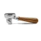 Lelit PLA582Z 58mm Filter Holder with Zebra Wooden Handle