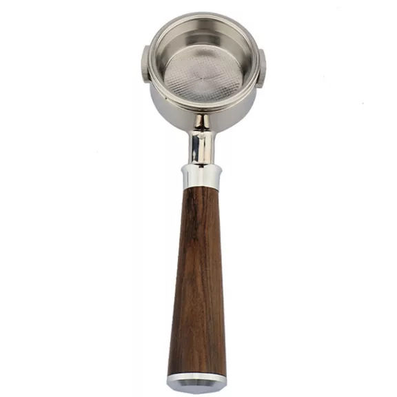 Saeco 4177 58mm Bottomless Portafilter with Blackwood Handle