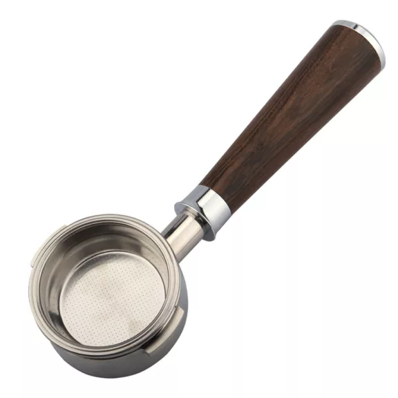 Saeco 4177 58mm Bottomless Portafilter with Blackwood Handle