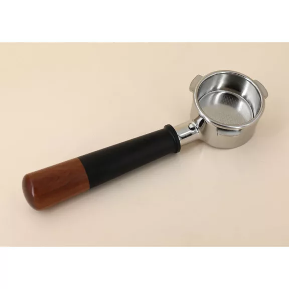 SB54BL Sage 53mm Bottomless Portafilter with Alu+Redwood Handle  +16g Precision filter basket