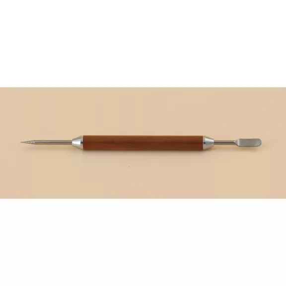 AVX-CLP001-Latte art Pen with Wooden Handle