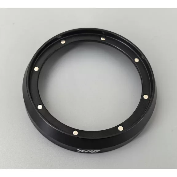 AVX 2041B 8-Magnets Portafilter Coffee Dosing Ring 53mm Black
