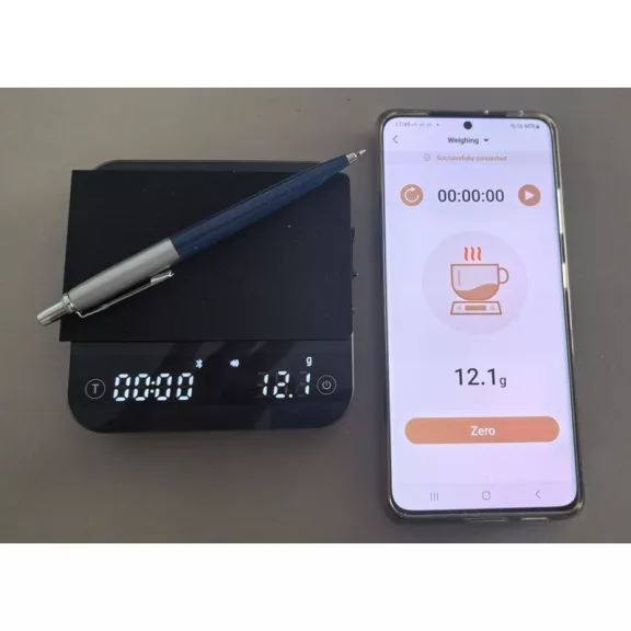 AVX K112EB Bluetooth Barista Scale 2000g with 0,1g Accuracy