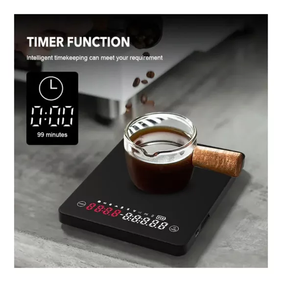 AVX K99 PRO Bluetooth Barista Scale 2000g with 0,1g Accuracy