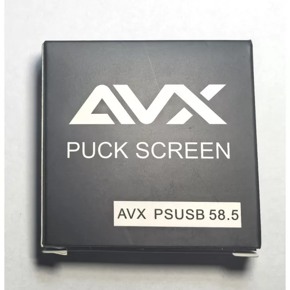 AVX PSUSB Puck Screen Filter Sheet 58,5/0,2mm Black