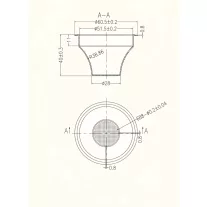 AVX CX51-02 51mm 20g Convex Precíziós szűrőkosár