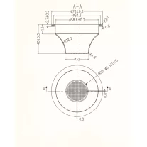 AVX CX58-03 58mm 20g Convex Precíziós szűrőkosár 
