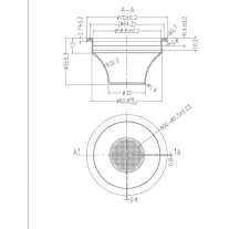 AVX CX58R-03 58mm 20g Convex Precíziós szűrőkosár