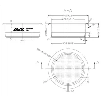 AVX PRO 888S 58mm 18g Precision Filter Basket