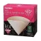 Hario V60-01 Misarashi flex Filter Paper Browm 100pcs/ in Paper Box