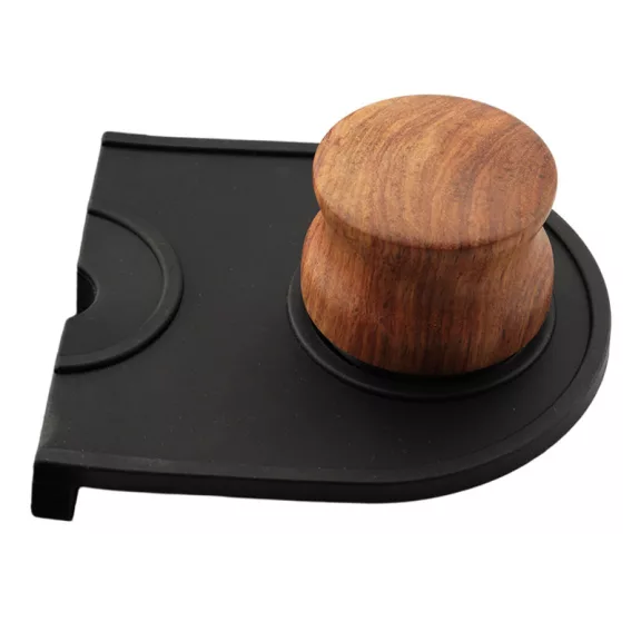 AVX 4075B Silicon Tamper Mat 125x140 mm Black