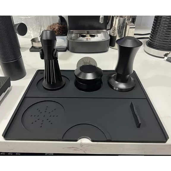 AVX HA023 Silicon Tamper Mat 240 x 190 mm Black