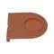 AVX Silicon Tamper Mat 125x140 mm Brown