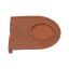 AVX Silicon Tamper Mat 125x140 mm Brown