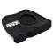 Silicon Tamper Mat  125x175 mm Black