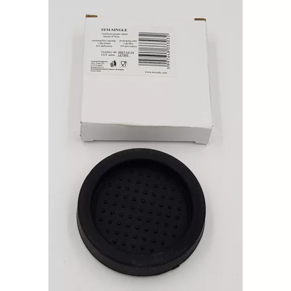 Silicon Tamper Mat  ø 80mm Black