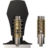 AVX HA016 58,4 mm Double Spring Loaded tamper