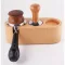 AVX 9J13 Coffee Tamper Stand Portafiler Holder 51-53mm Beach Wood