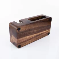 AVX 4010 tamper + szűrőkar tartó-58mm Black Walnut Wood