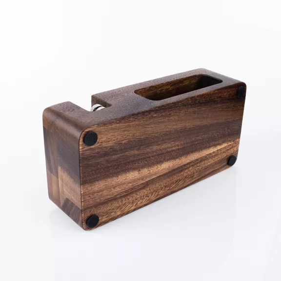 AVX 4010 tamper + szűrőkar tartó-58mm Black Walnut Wood