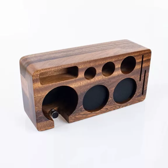 AVX 4010 tamper + szűrőkar tartó-58mm Black Walnut Wood