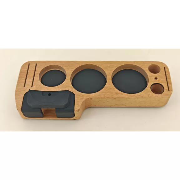 AVX HA015 Wood Coffee tamper holder 58mm