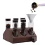 AVX HX2003 6pcs Glass Coffee Bean Holder