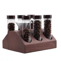 AVX HX2003 6pcs Glass Coffee Bean Holder