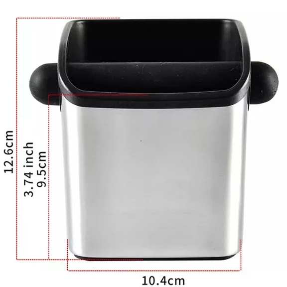 AVX B027 Stainless Steel Coffee Knock Box AVX B027 Stainless Steel Coffee Knock Box
