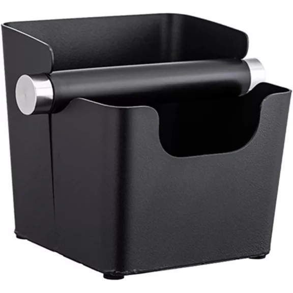 AVX HX2064 Stainless Steel Coffee Knock Box Black