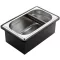 AVX 2048 Steel Coffee Knock Box Drawer