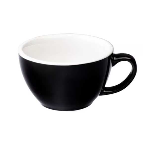 Loveramics Egg Cappuccino Cup 200ml Black Loveramics Egg Cappuccino Cup 200ml Black