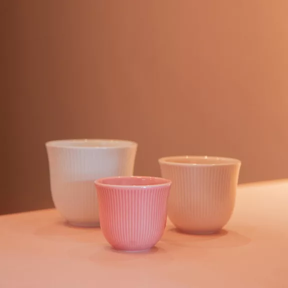 Loveramics 150ml Embossed Tasting Cup (White)