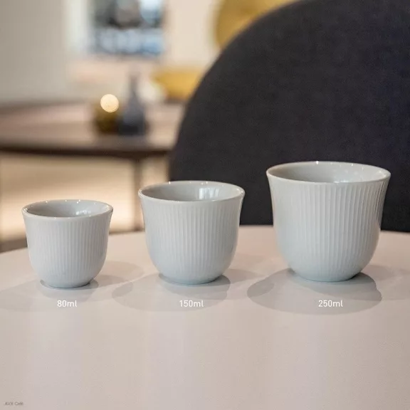 Loveramics 80ml Embossed Tasting Cup (Celadon Blue)