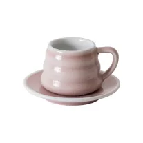 Loveramics Bond Ibrik Coffee Cup 110ml + Saucer Pink