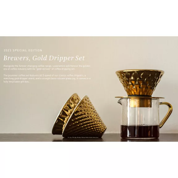 Loveramics Dripper Set 2023 Special Edition Gold