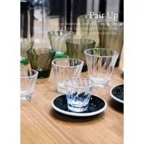   Loveramics Urban Glass 70ml Twisted Espresso Glass-Transparent