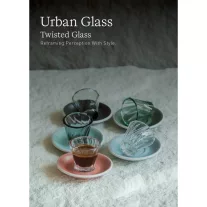   Loveramics Urban Glass 70ml Twisted Espresso Glass-Transparent