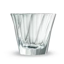   Loveramics Urban Glass 120ml Twisted Cortado Glass-Transparent