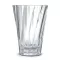 Loveramics Urban Glass 360ml Twisted Café Latte Glass-Transparent
