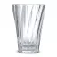 Loveramics Urban Glass 360ml Twisted Café Latte Glass-Transparent